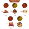 Thanksgiving Decorations Hanging Swirl - 34Pcs Thanksgiving Hanging Ceiling Streamers - Turkey Corns Pumpkin Maple Leaves Swirls for Home Indoor Outdoor Party Office Decor Supplies (NO DIY Required)